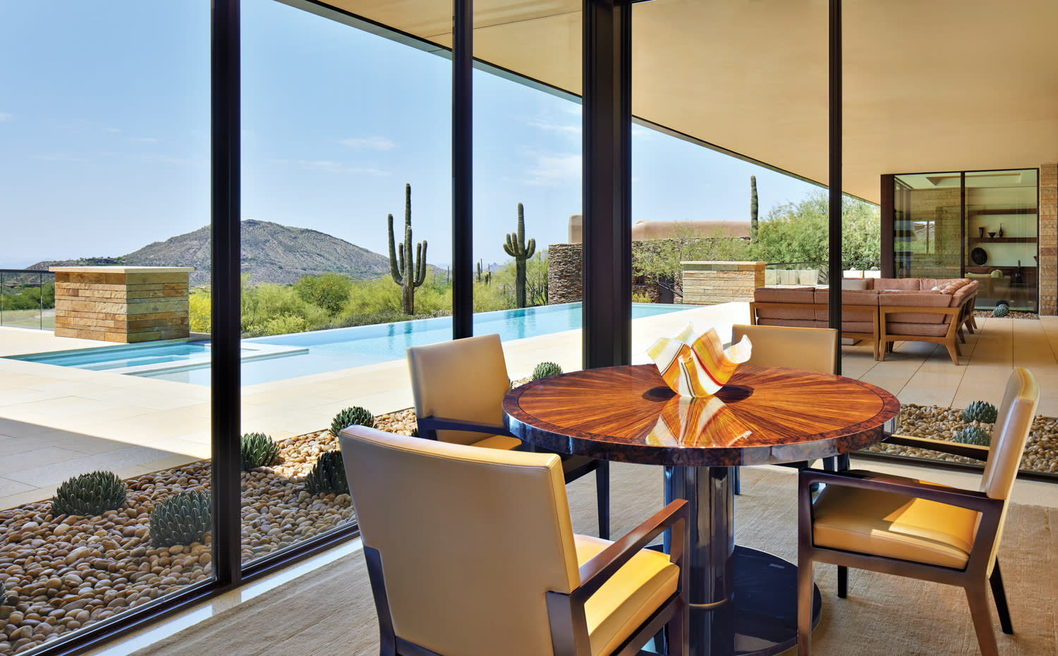 Photo inspiration: Gallery Detail: Elevated Art And Custom Finishes Define This Desert Gem