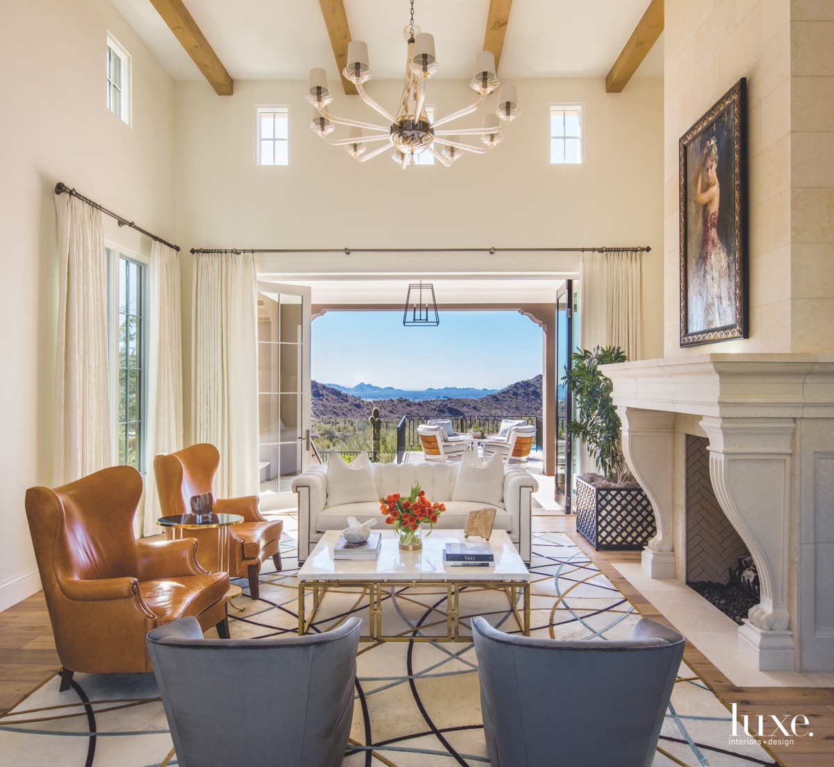 Nods To California Infuse This Silverleaf Abode | Luxe Interiors + Design