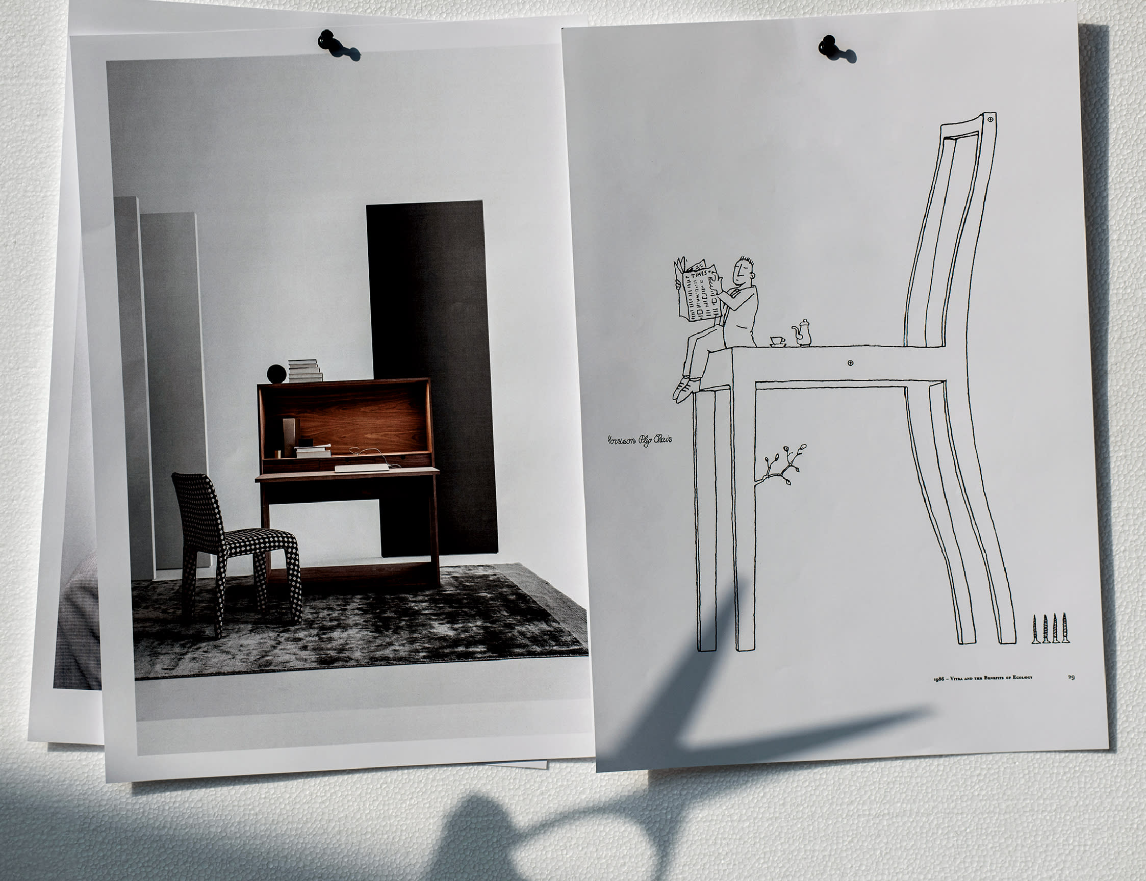 sketch of a chair