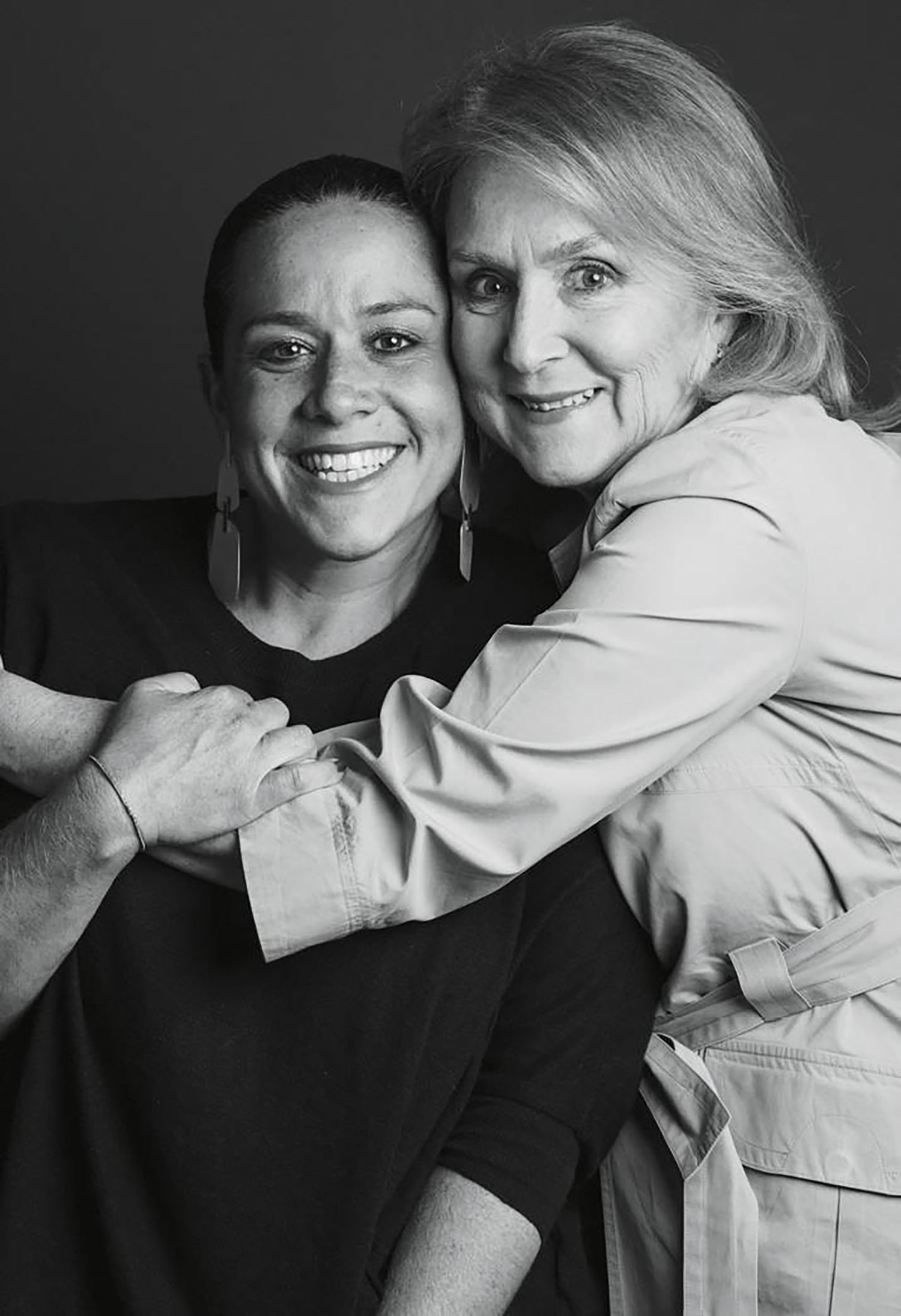 Fanny Haim and her daughter, Michelle