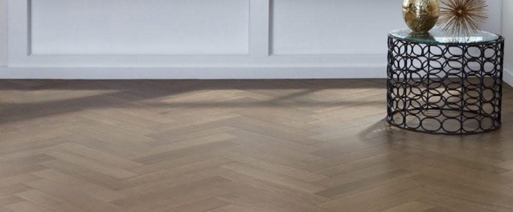 Handcrafted fine wood floors in home by Carlisle Wide Plank Floors