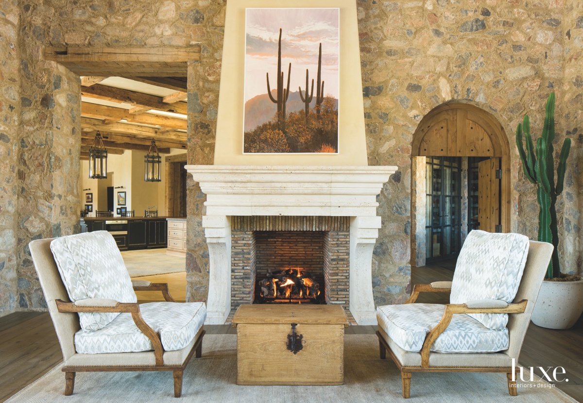 A Design Team Configures A Rustic Arizona Retreat | Luxe Interiors + Design