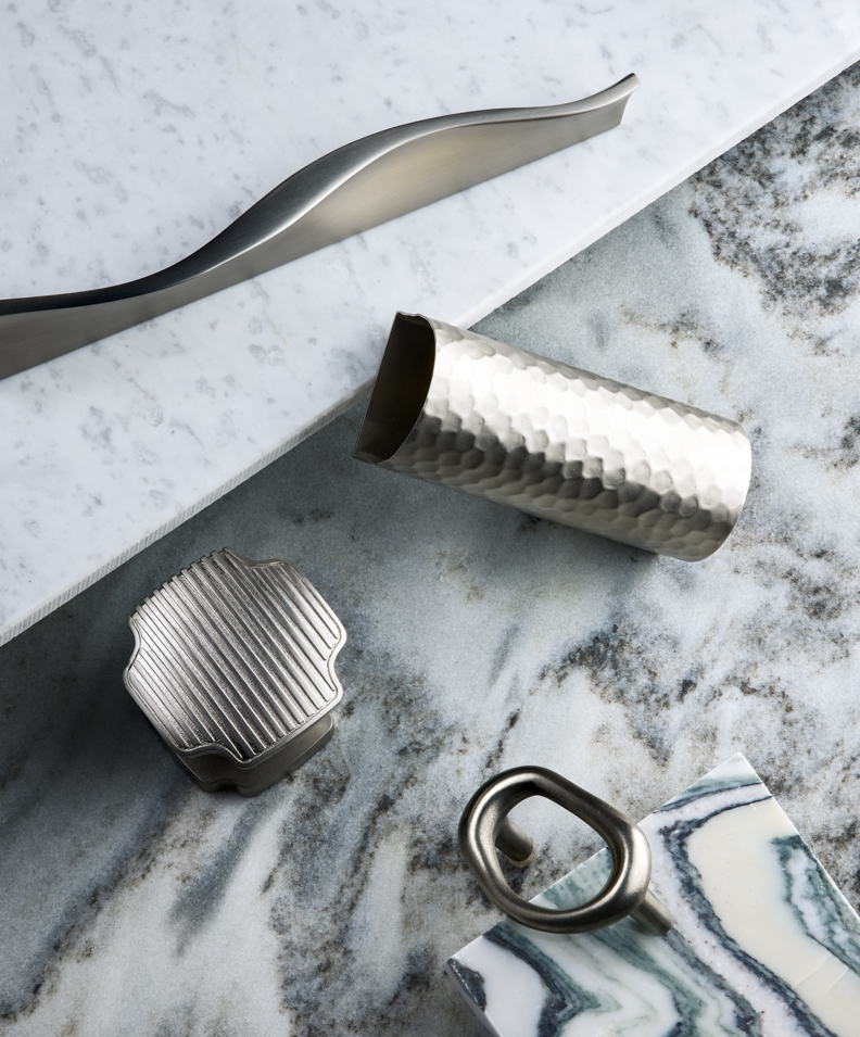 nickel and bronze kitchen cabinet hardware