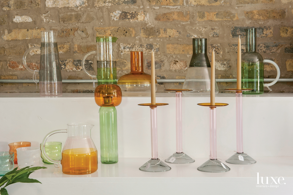 Glassware by Ichendorf is part of the curated selection of homewares offered at Field & Florist.