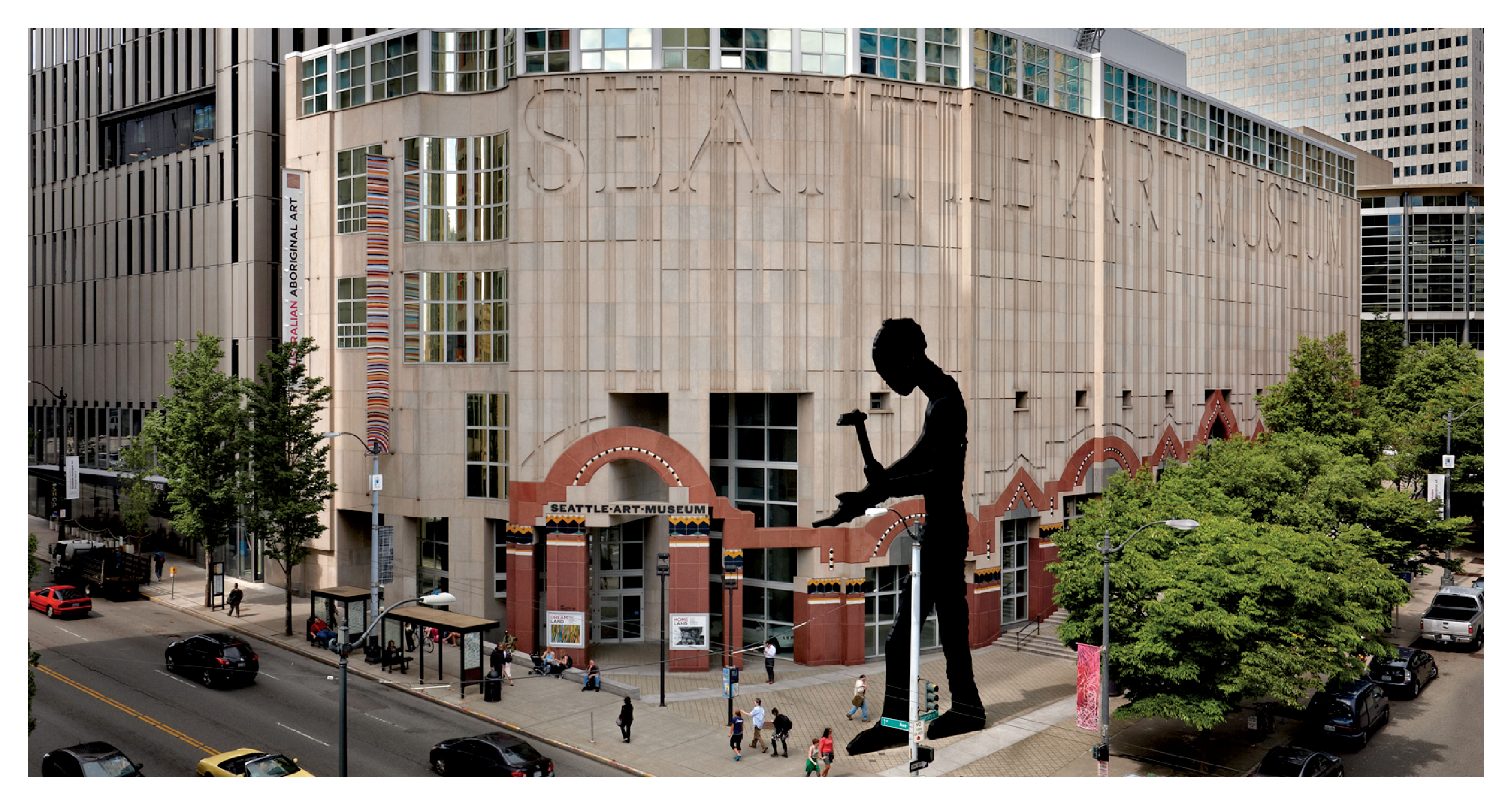 exterior of the Seattle Art Museum