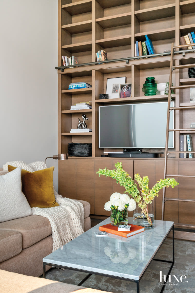 built-in wooden sectional west elm coffee table