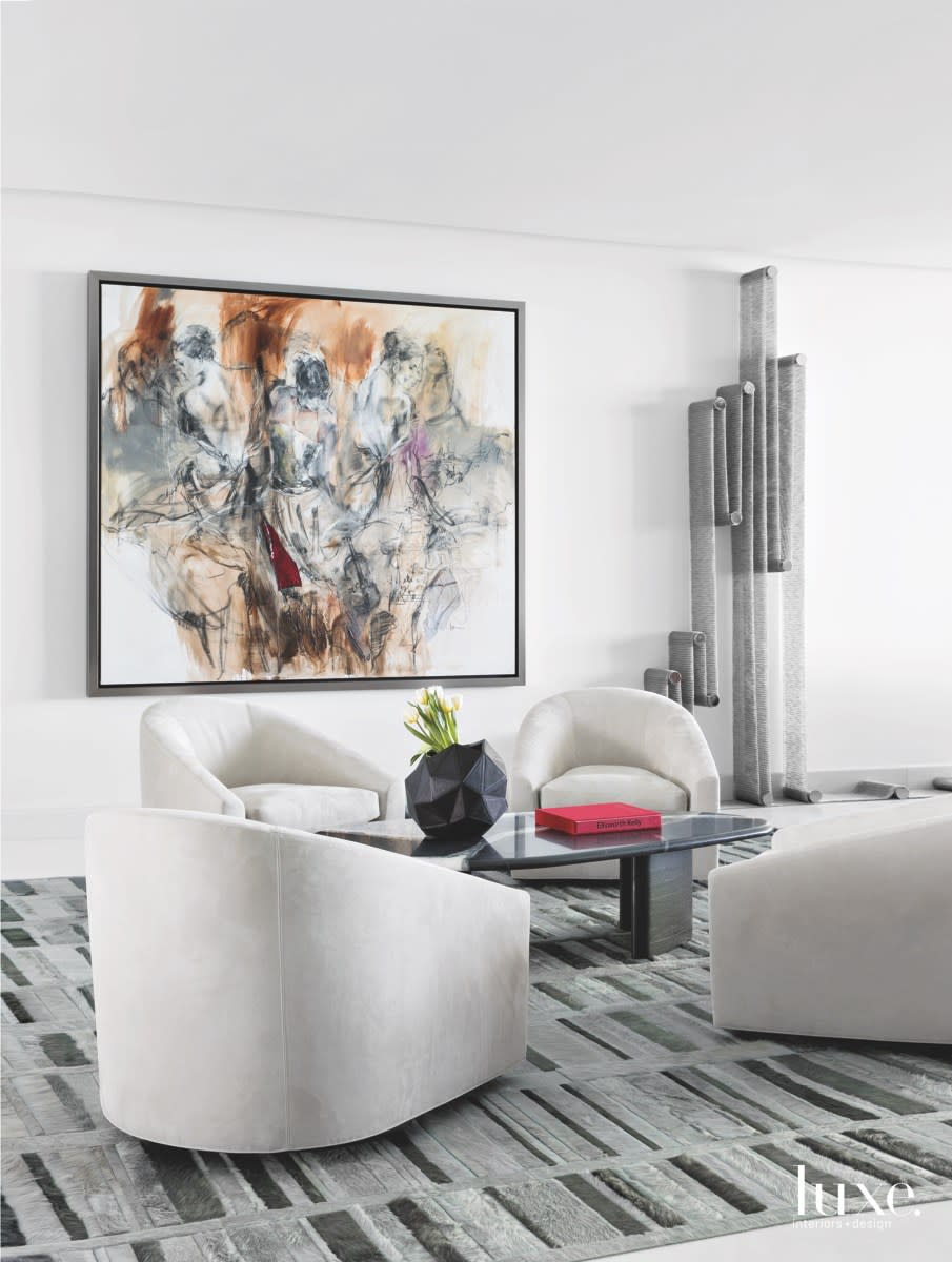 Picture of Ocean Views Inspire A Key Biscayne Penthouse’s Design | Luxe Interiors ...