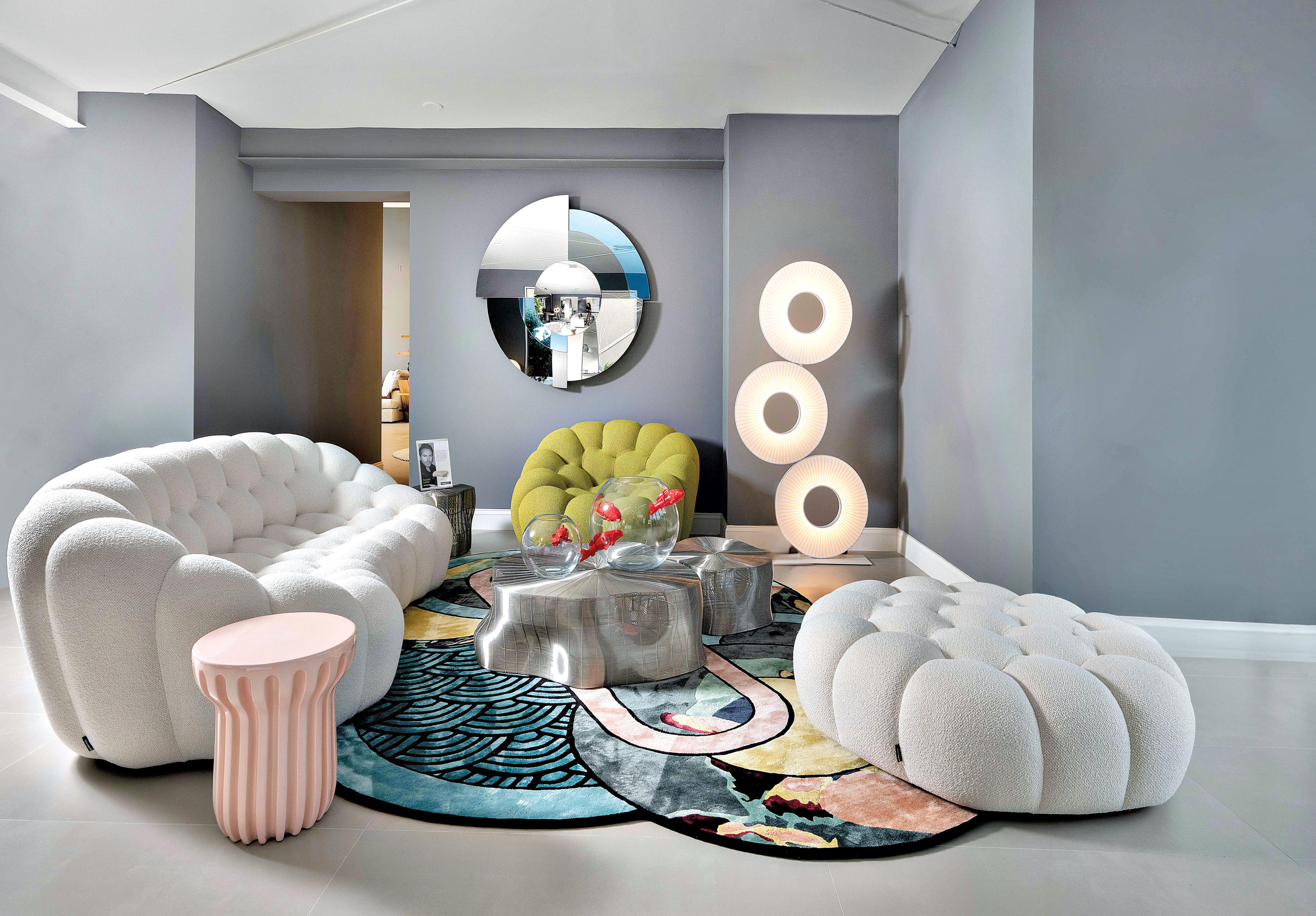 inside the new Roche Bobois showroom