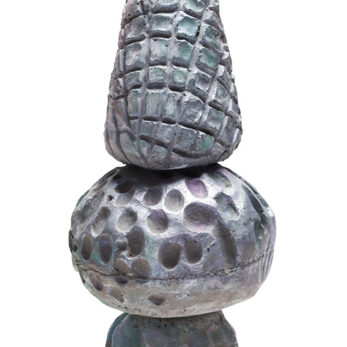 rock sculpture with different sized rocks stacked together
