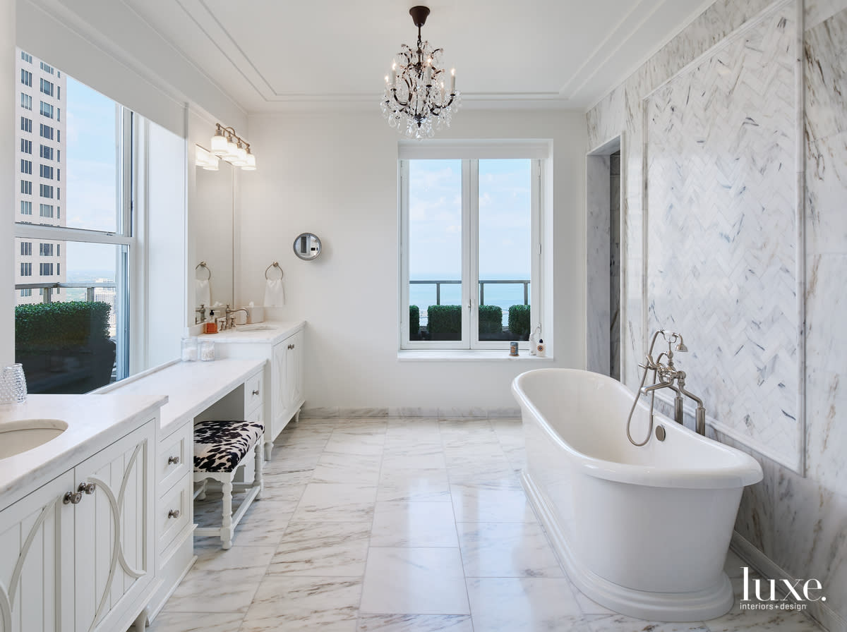 Image showcasing A City Penthouse Embraces A Rustic Yet Elegant Look | Luxe Interiors ...