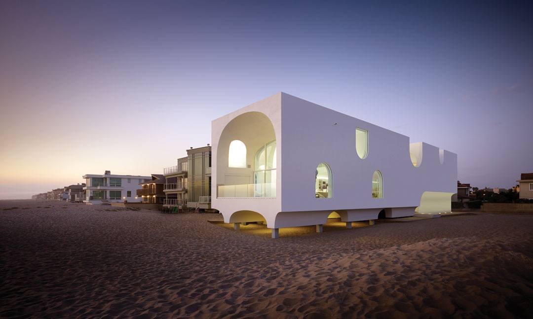 Los Angeles architects Sharon Johnston and Mark Lee, who redefined beach house living with the Vault House, are also reinventing ways to show art, as with their work on the "Moholy-Nagy: Future Present" exhibition at LACMA.