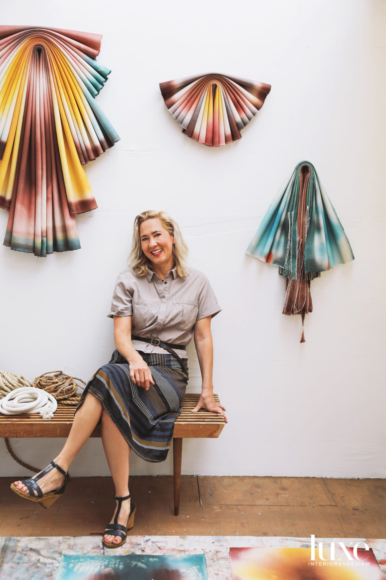 Susan Maddux in her Eagle Rock Studio