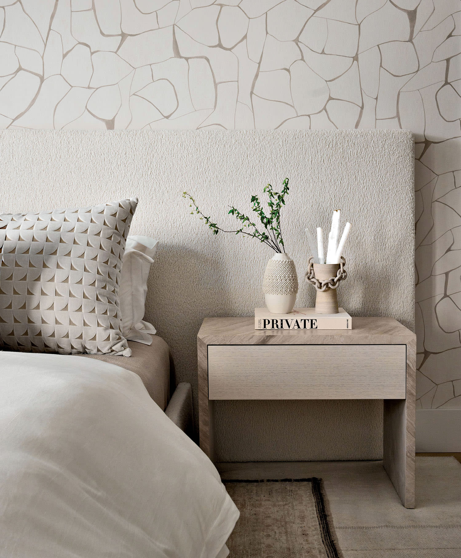 serene cream-colored bedroom