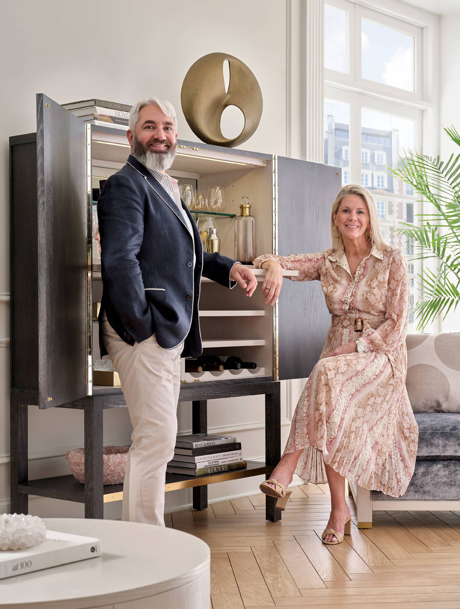 Austin Handler and Jennifer Mabley