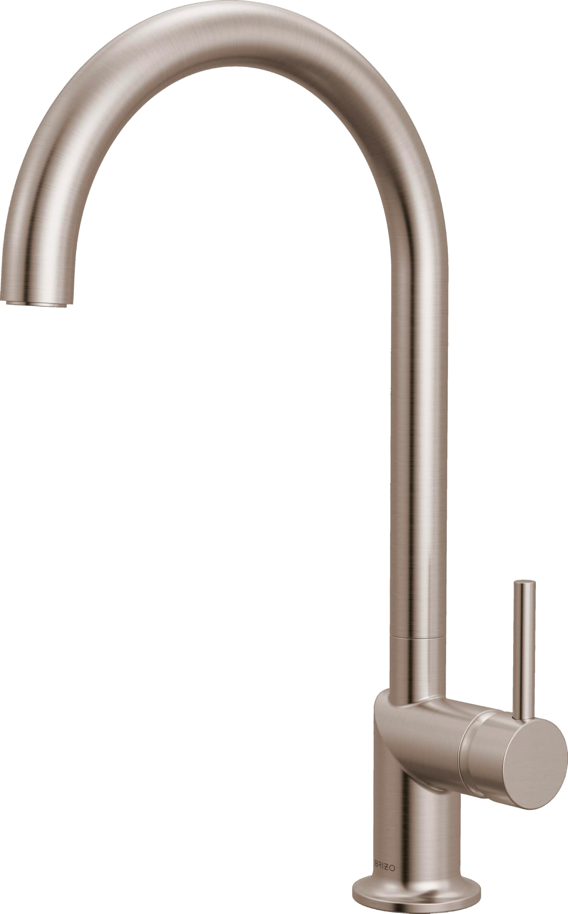 silver outdoor faucet