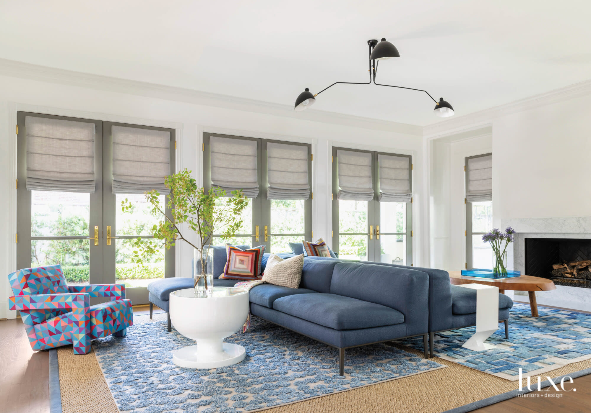Bright and open multi-functional family room
