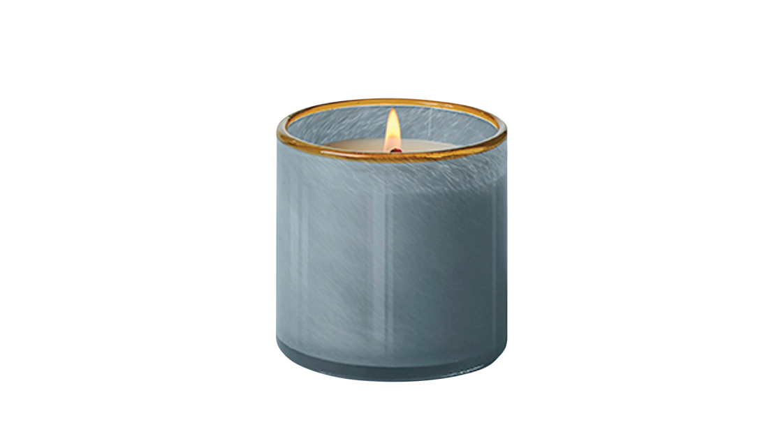 blue candle