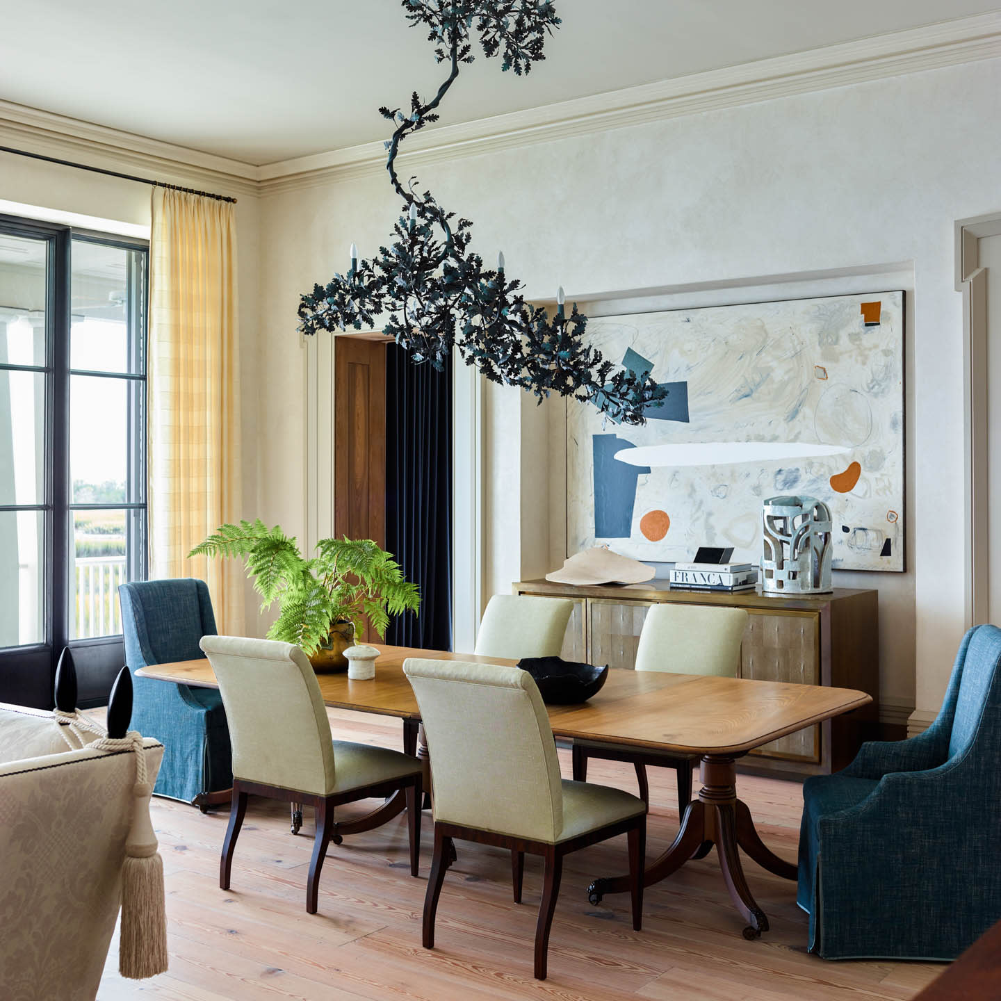 contemporary dining room
