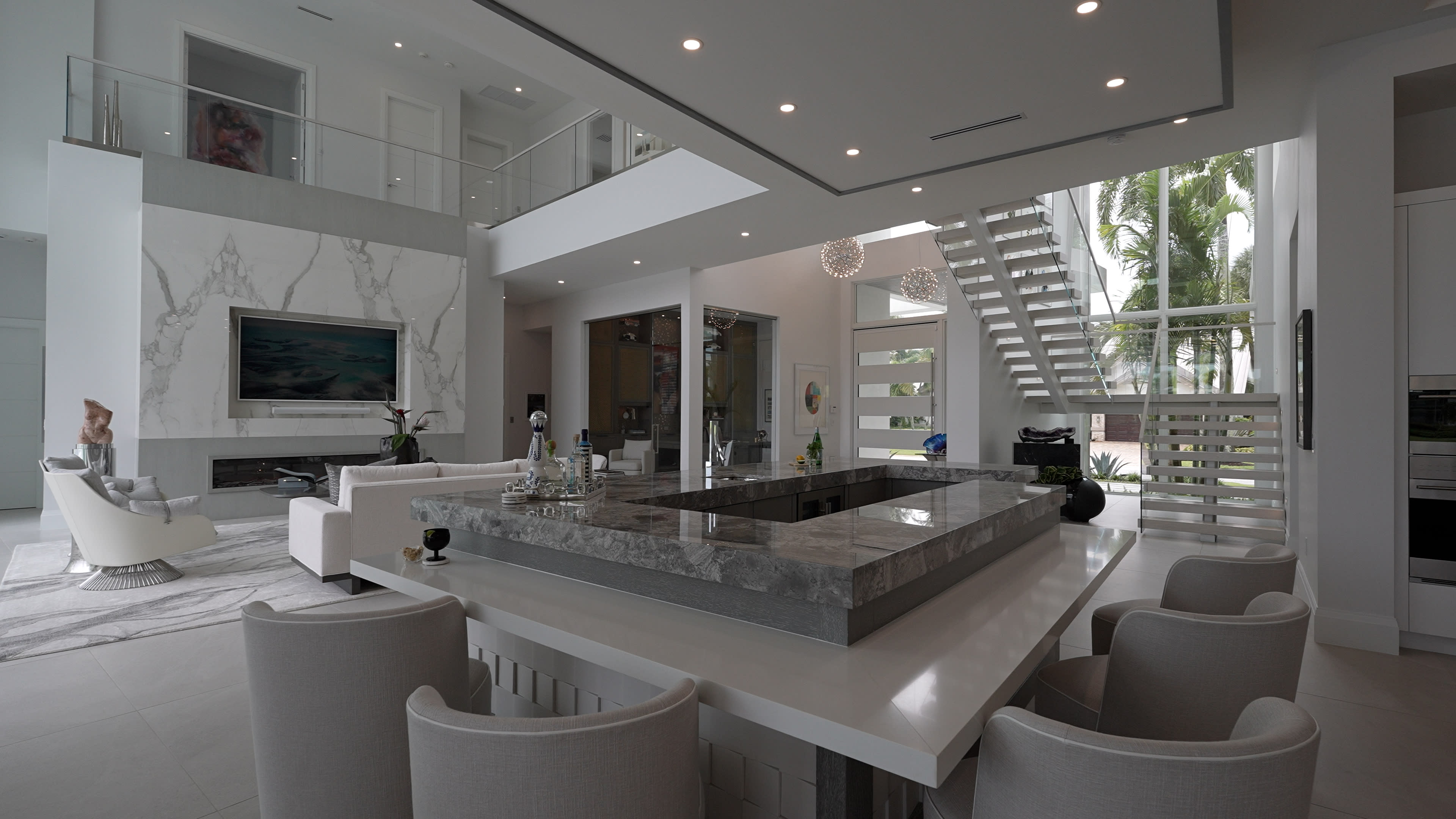 a modern living room