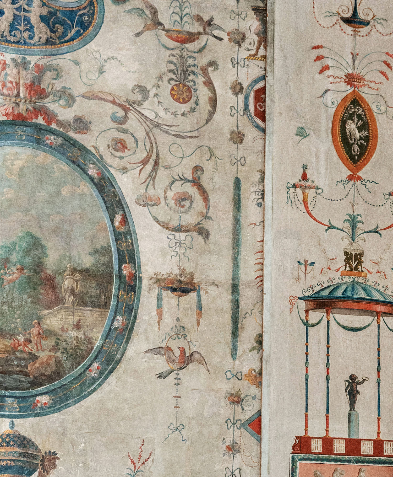 detailed view of a decorative panel