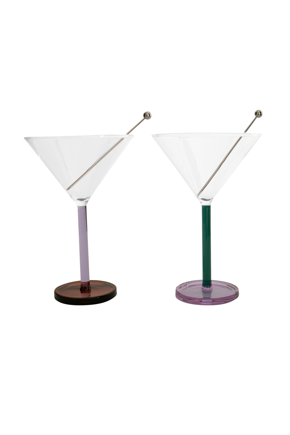 cocktail glasses