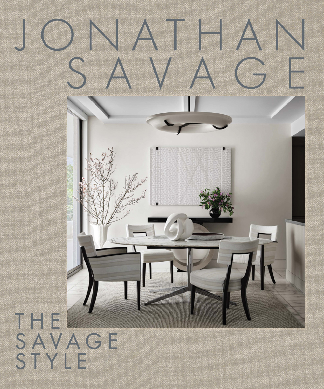 Beige canvas book cover of The Savage Style by Jonathan Savage