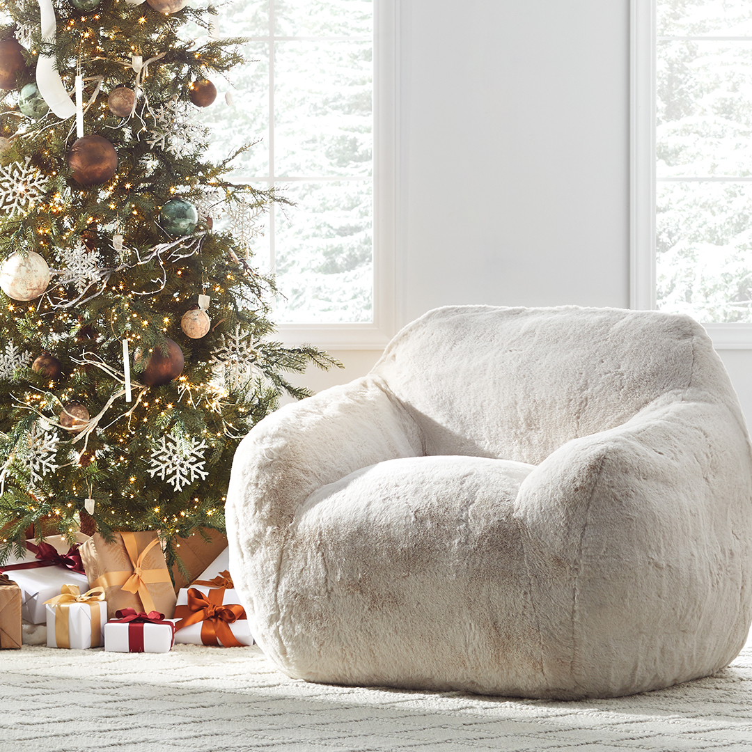 arhaus snuggle chair christmas tree