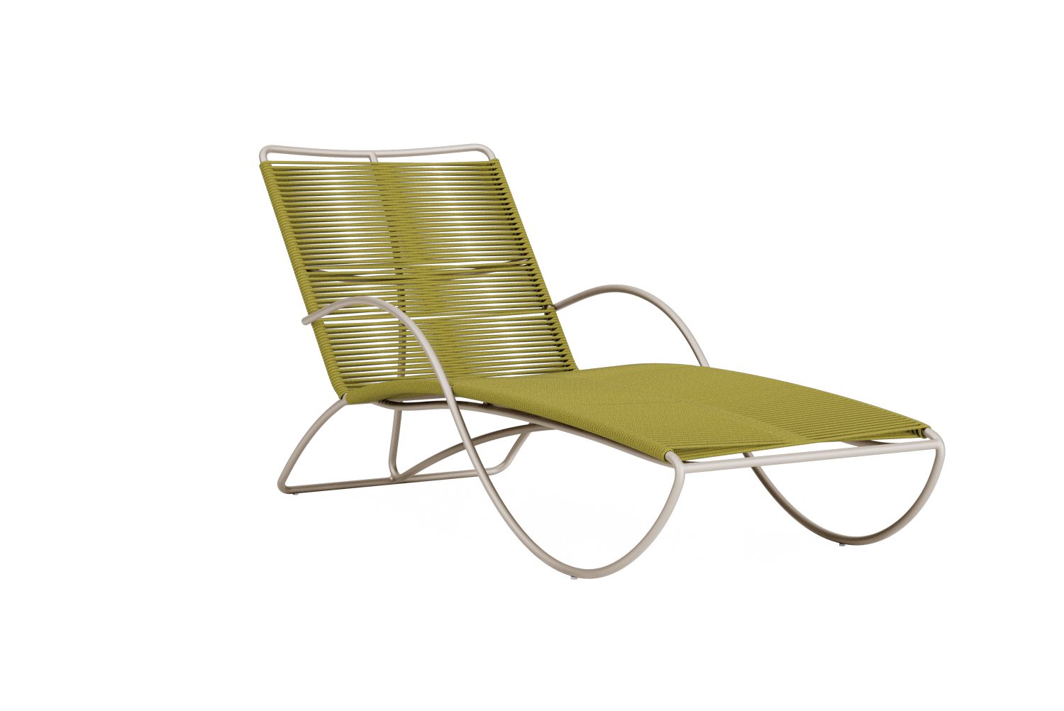 pistachio green chaise lounge