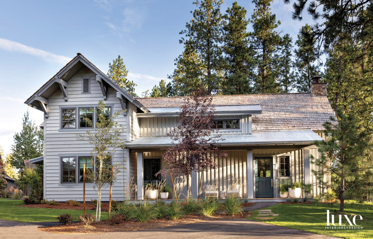 Exterior of Idaho house