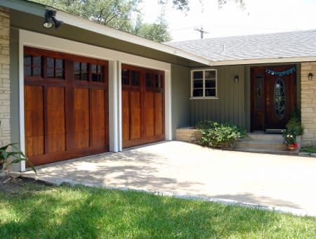 Sectional Wood Door