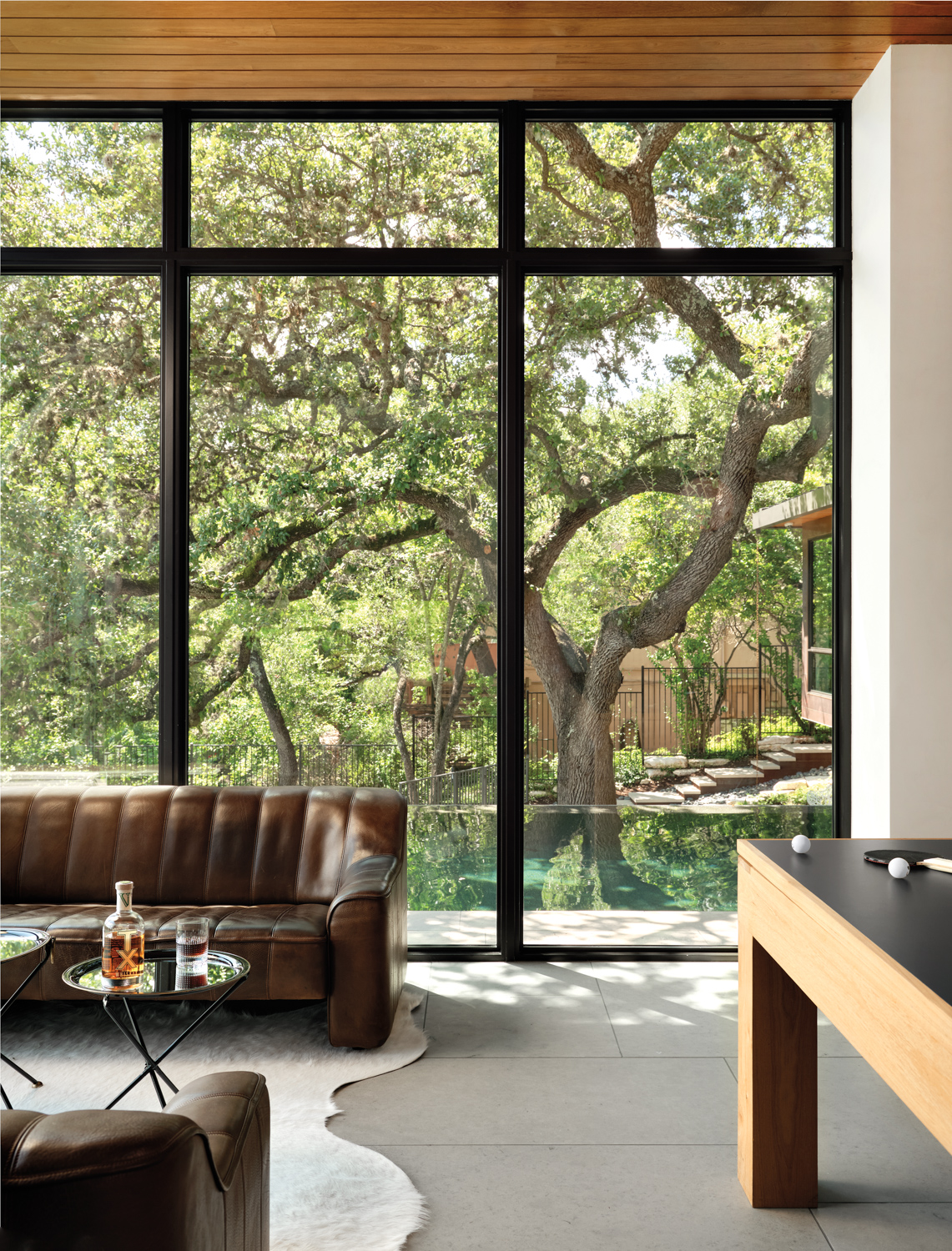 Peek Inside A Playfully Contemporary Home Overlooking Lake Austin ...