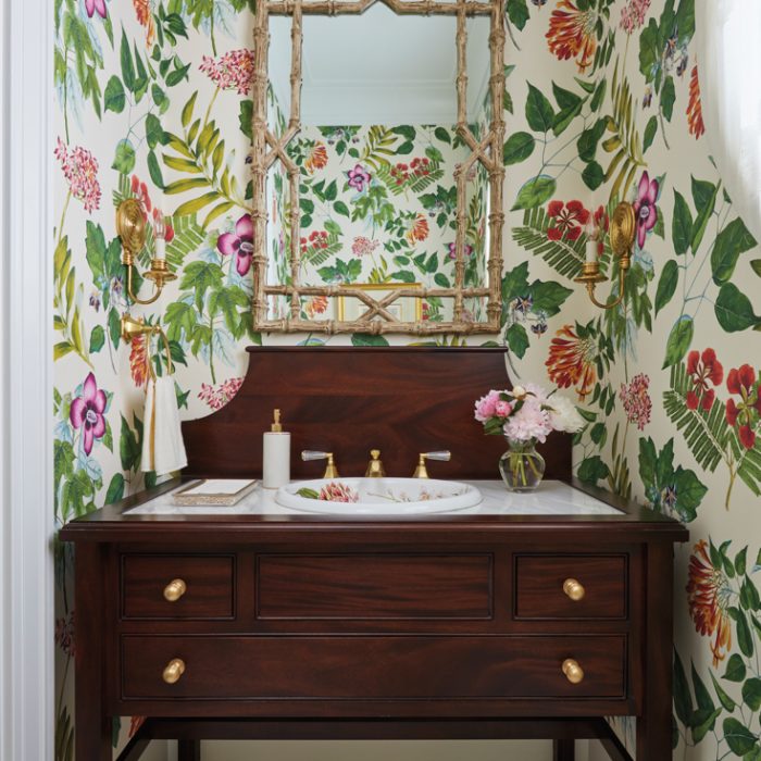 13 Punchy Powder Rooms To Add Personality To Your Home