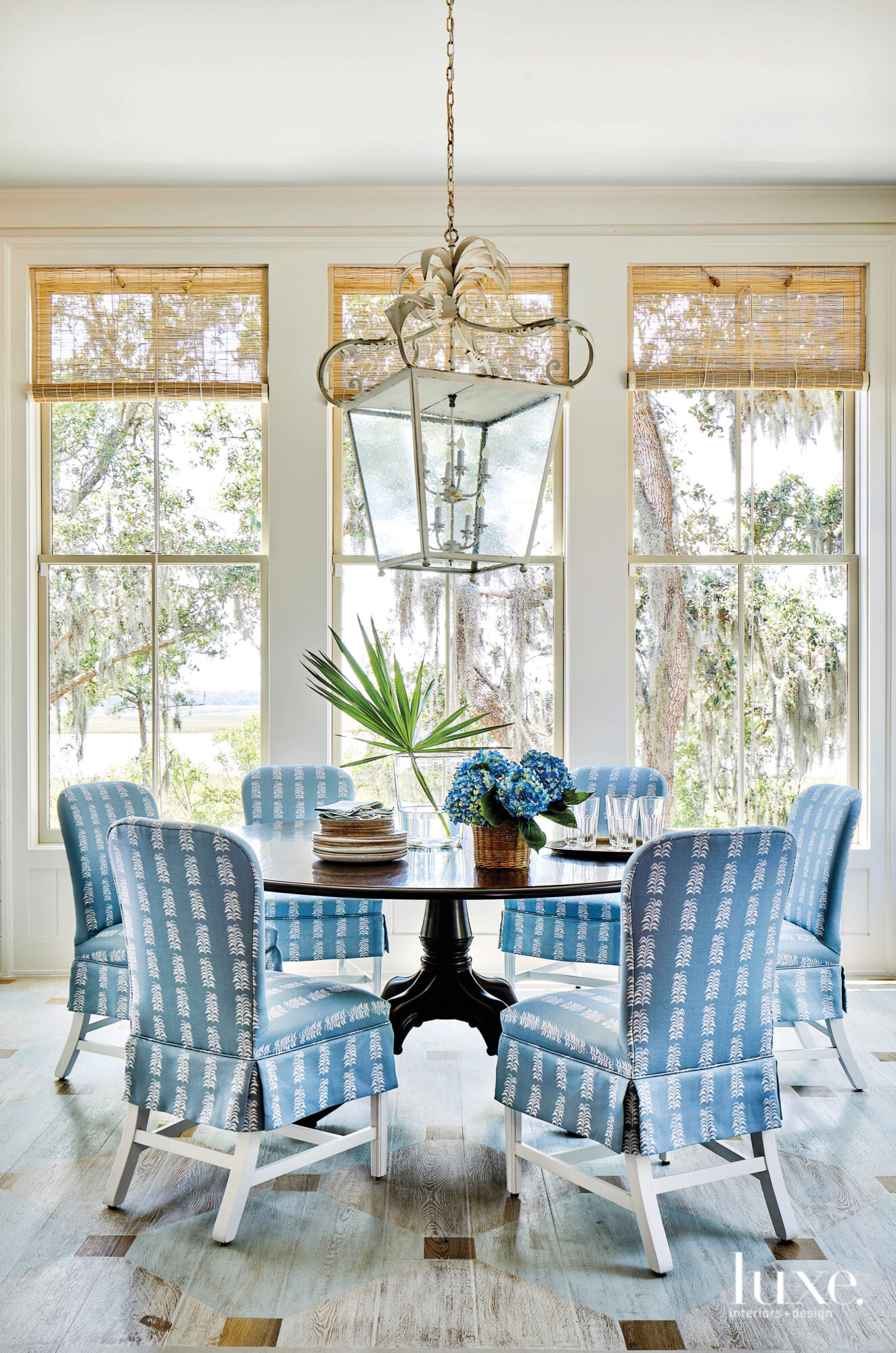 Dining room vignette