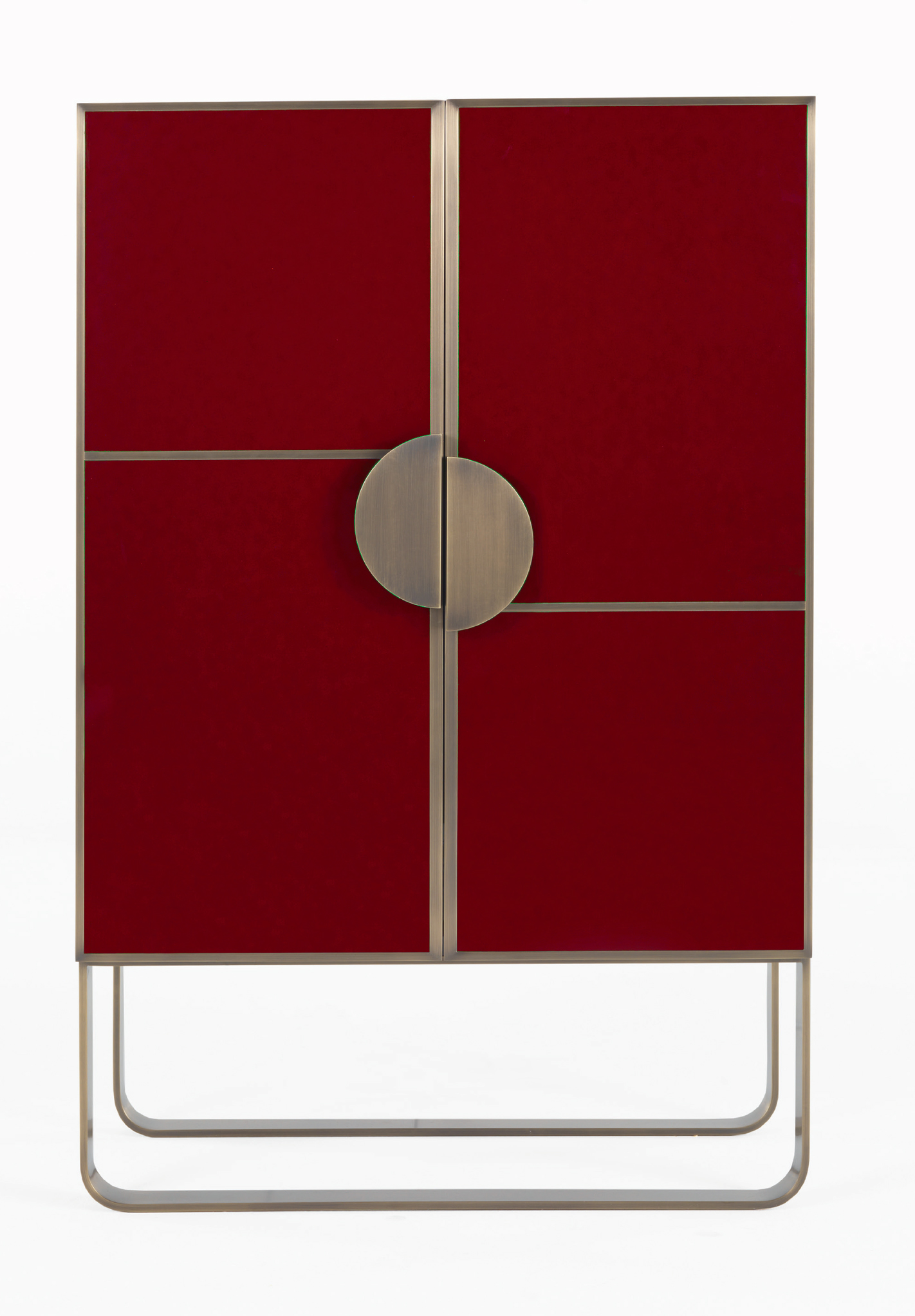 Rendez-Vous Red Bar Cabinet, Zanaboni for Borbonese
