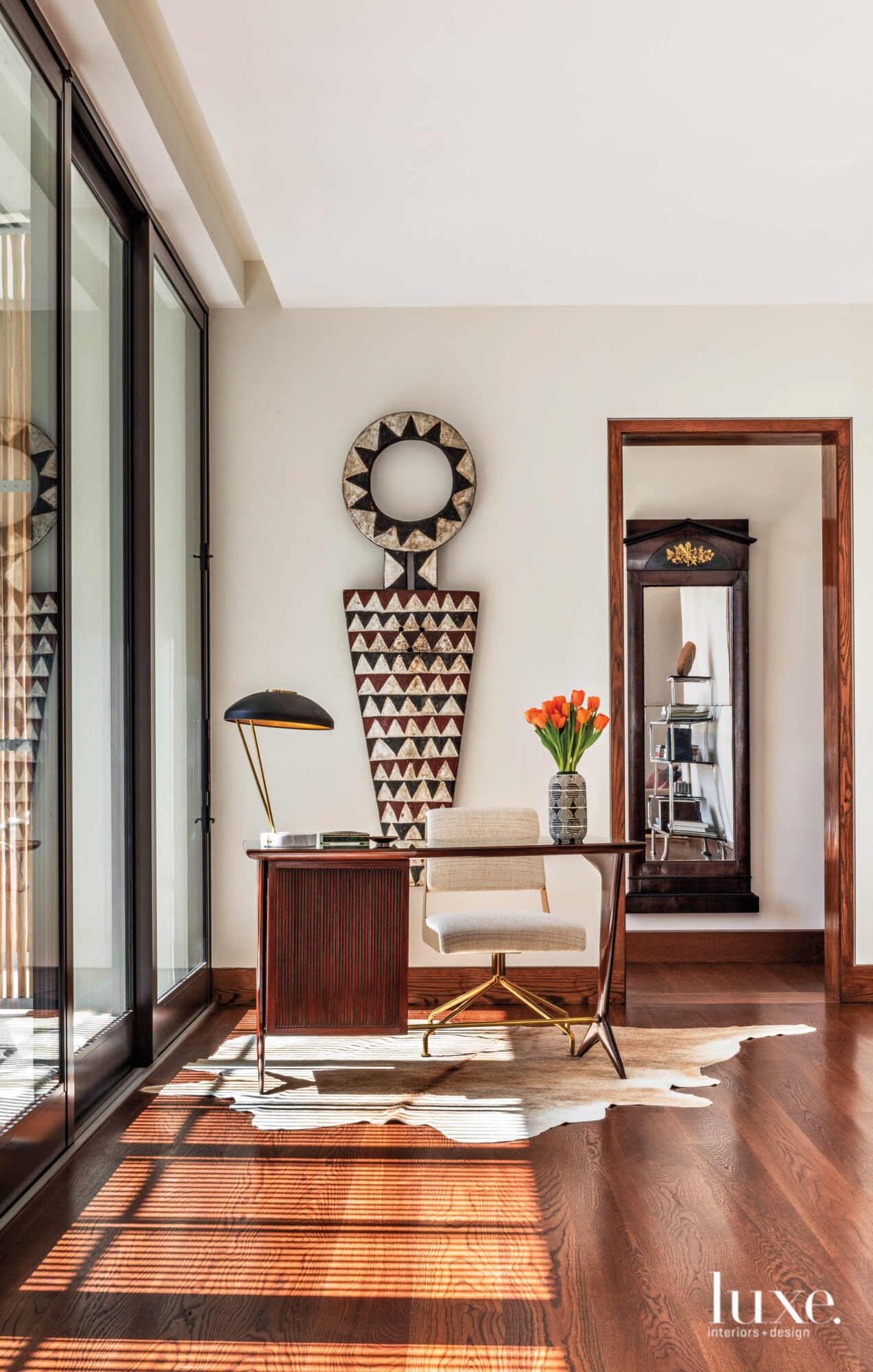 office space with Italian desk