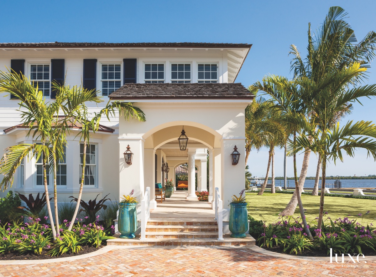 traditional exterior white