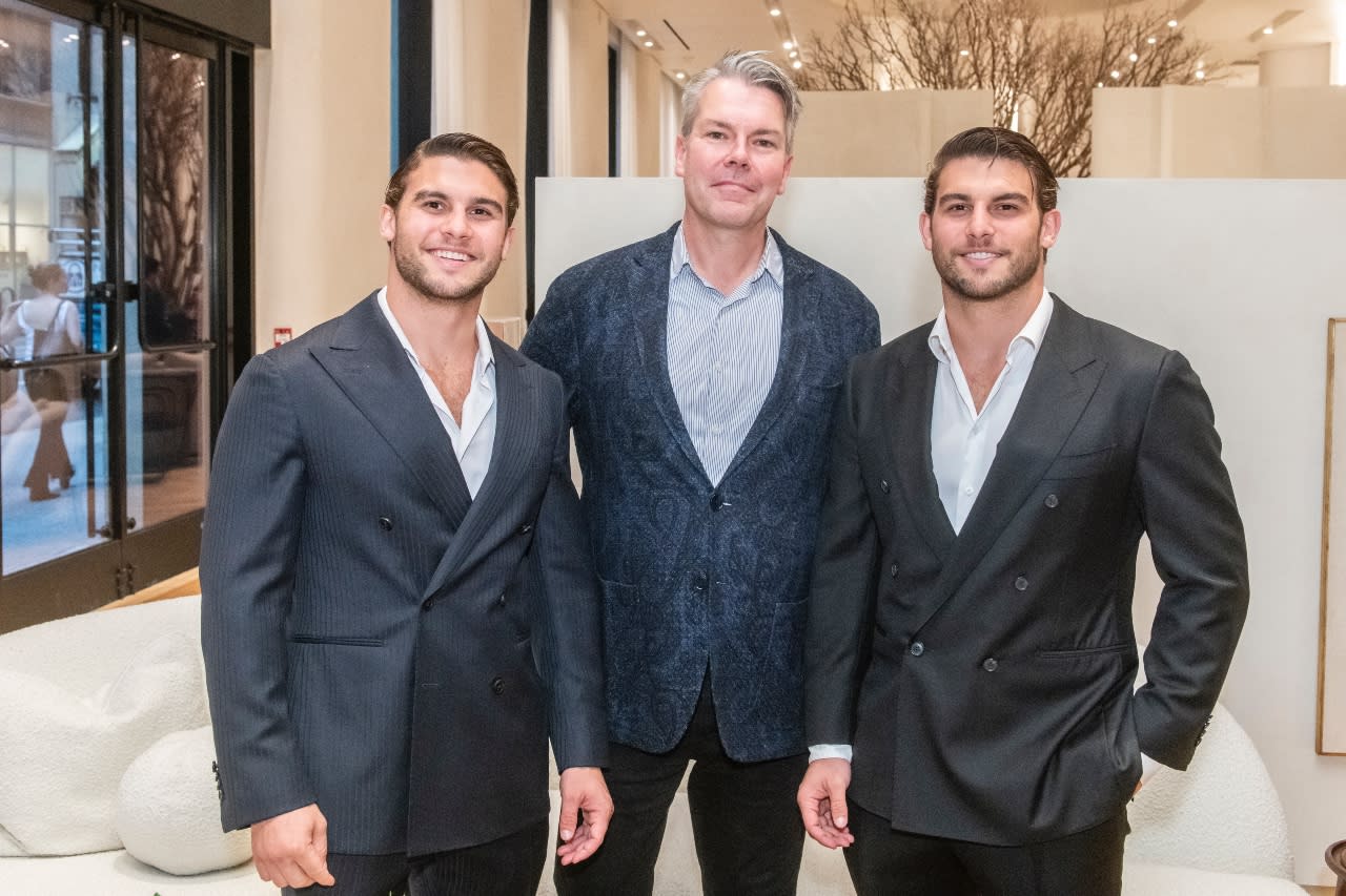 Pietro Bacchi, Michael McGraw, and Bruno Bacchi