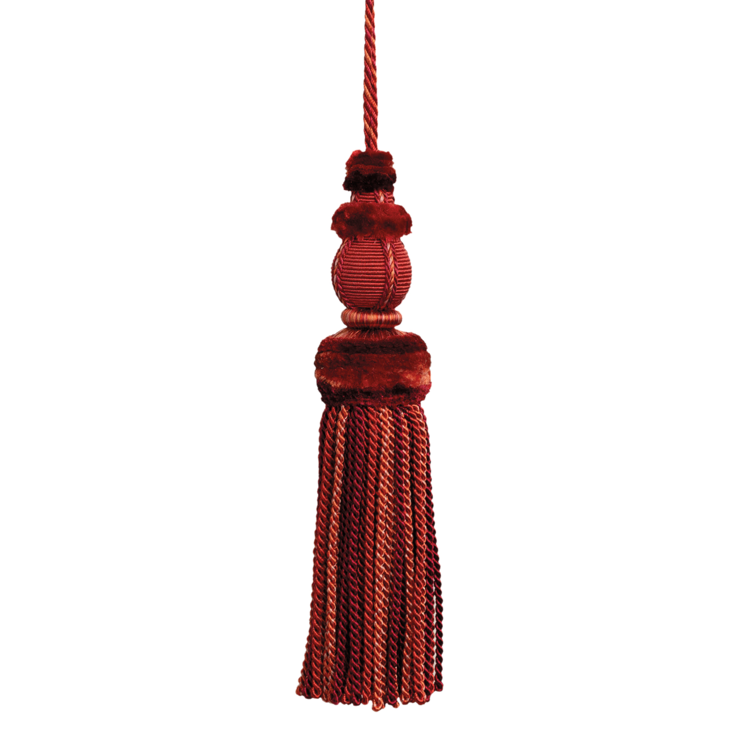 red key tassel