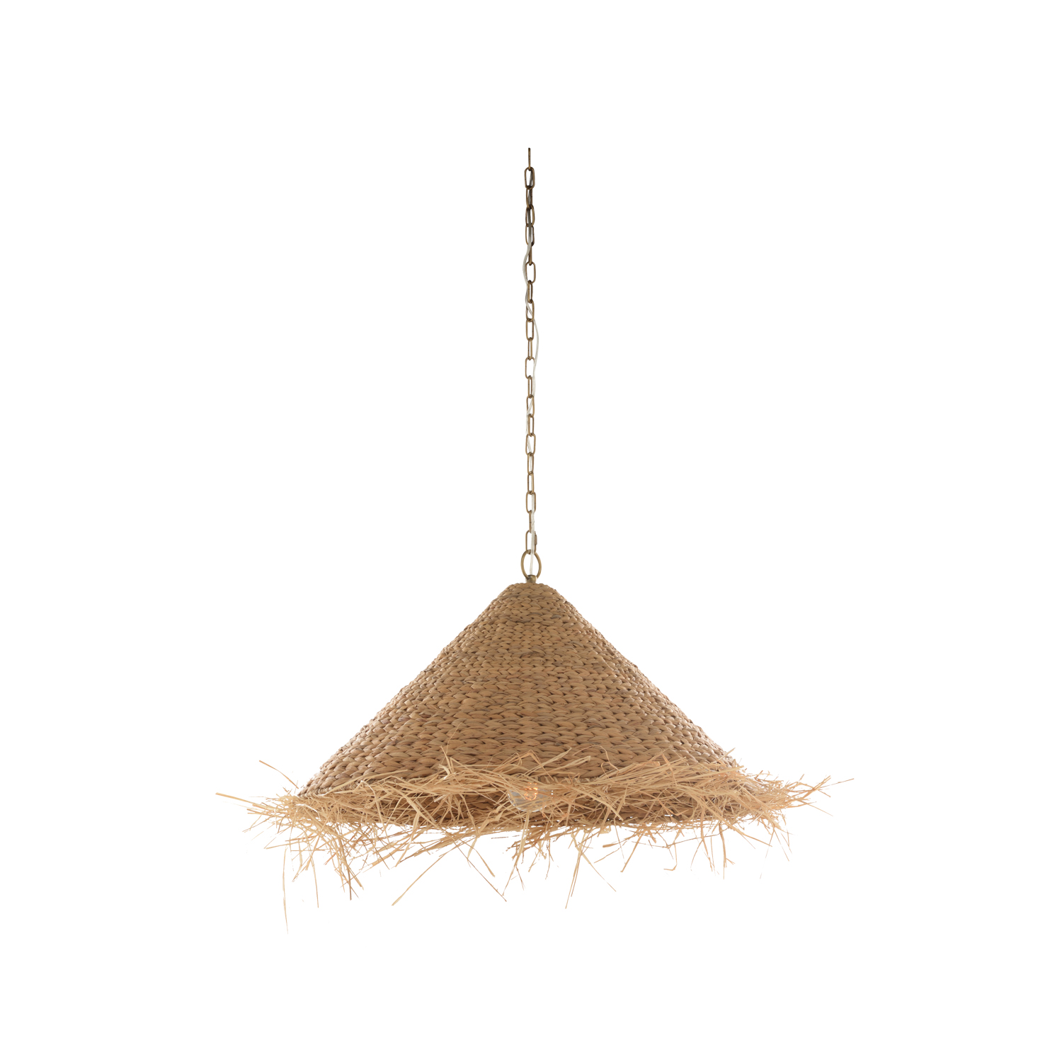 rattan pendant light