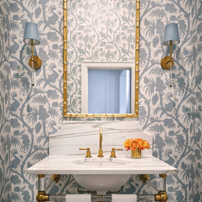 13 Punchy Powder Rooms To Add Personality To Your Home