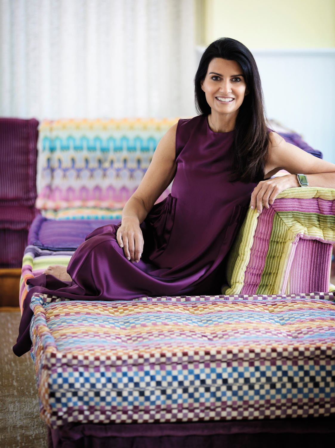 Portrait of designer Amy Kartheiser of Chicago design firm Amy Kartheiser Design