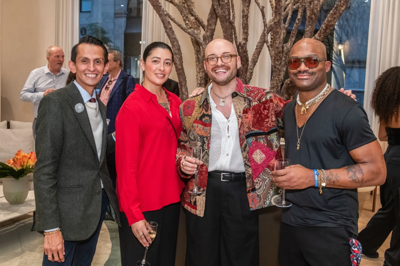 Luis Enrique Hill of Luis Enrique Designs, Sarah Abdallah of Functional Creative Design,
Mazen Eshak of Mazen Designs, and guest