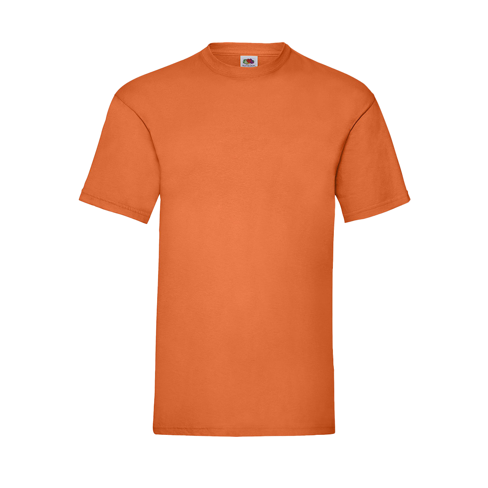 Budget Unisex Classic Fit Round Neck T-shirt ICON orange