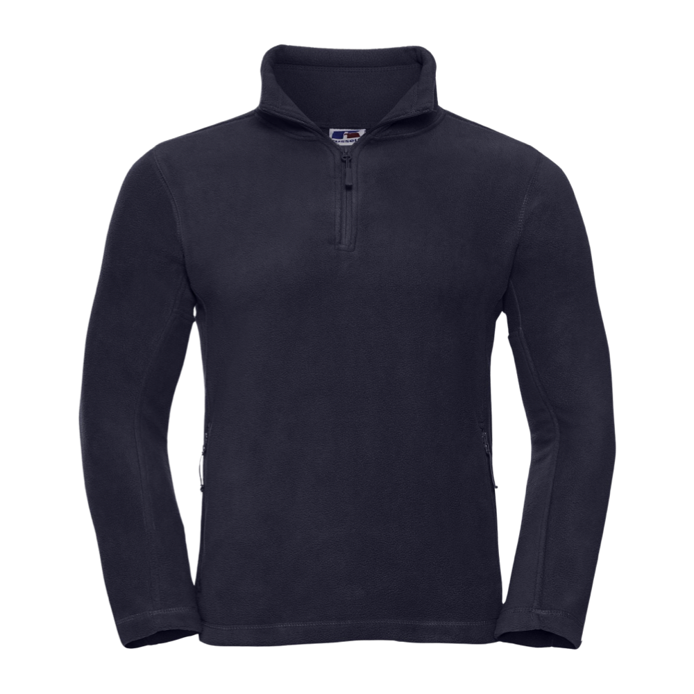 Russell Quarter Zip Outdoor Fleece navy