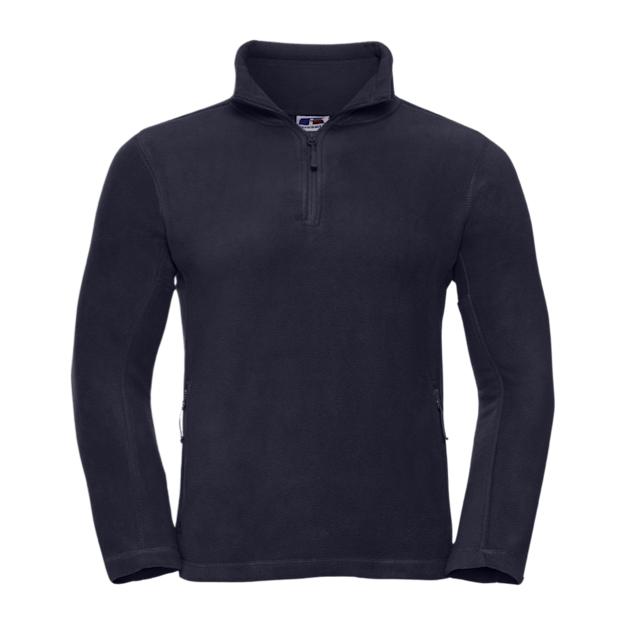 Russell Quarter Zip Outdoor Fleece navy