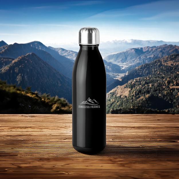 aspenglassglassdrinkingbottle650ml setting