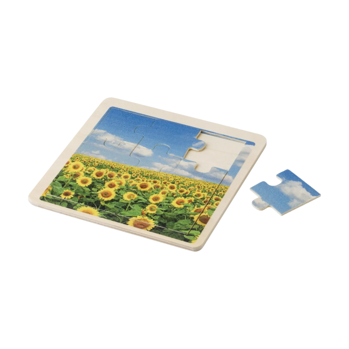 Wooden Nine Piece Puzzle main image