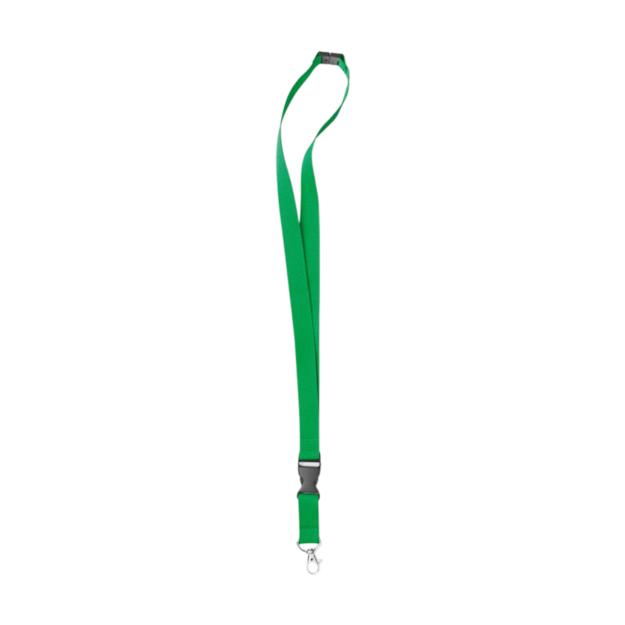 ICON - lanylanyardhookandbuckle20mm green