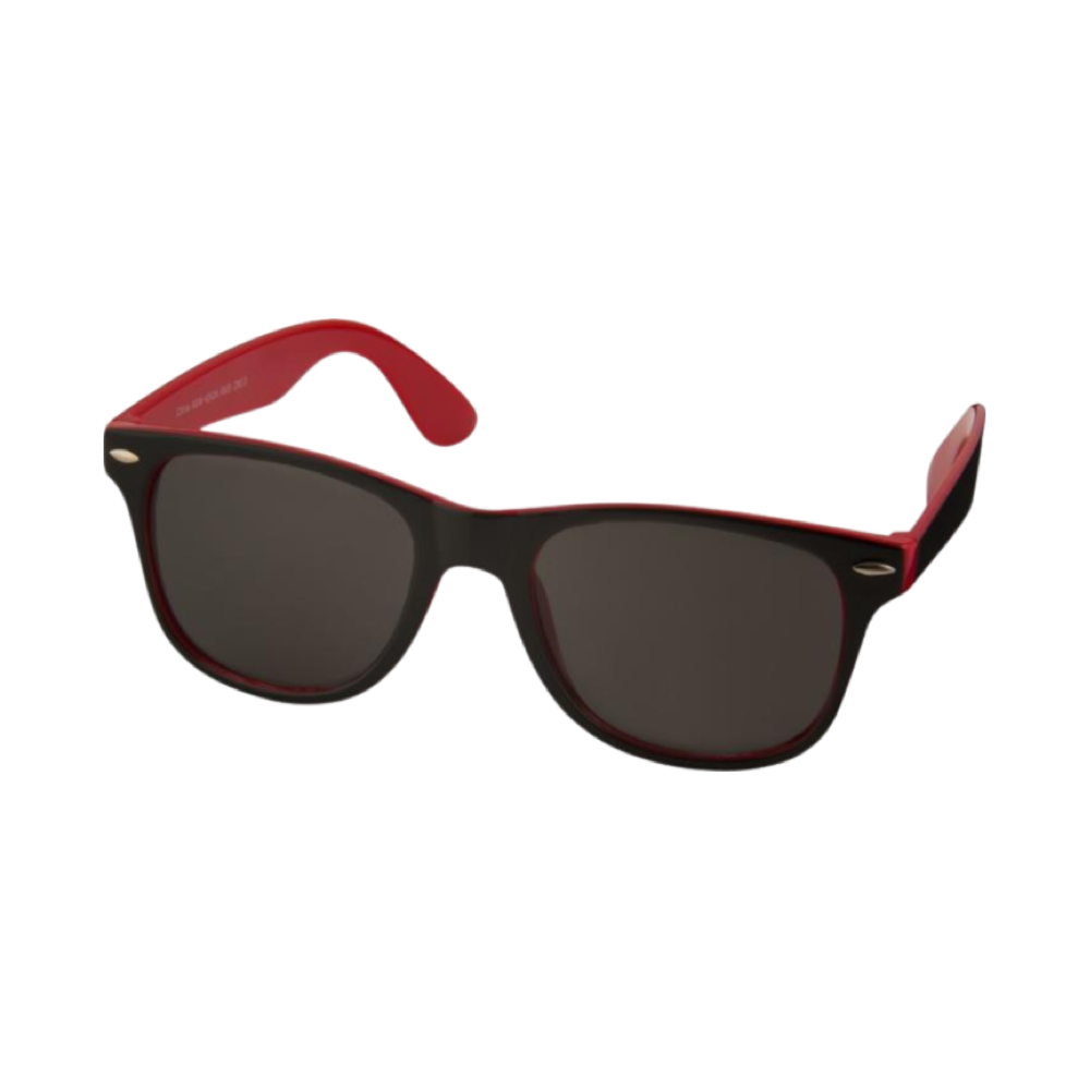 Sun Ray with two coloured tones red black