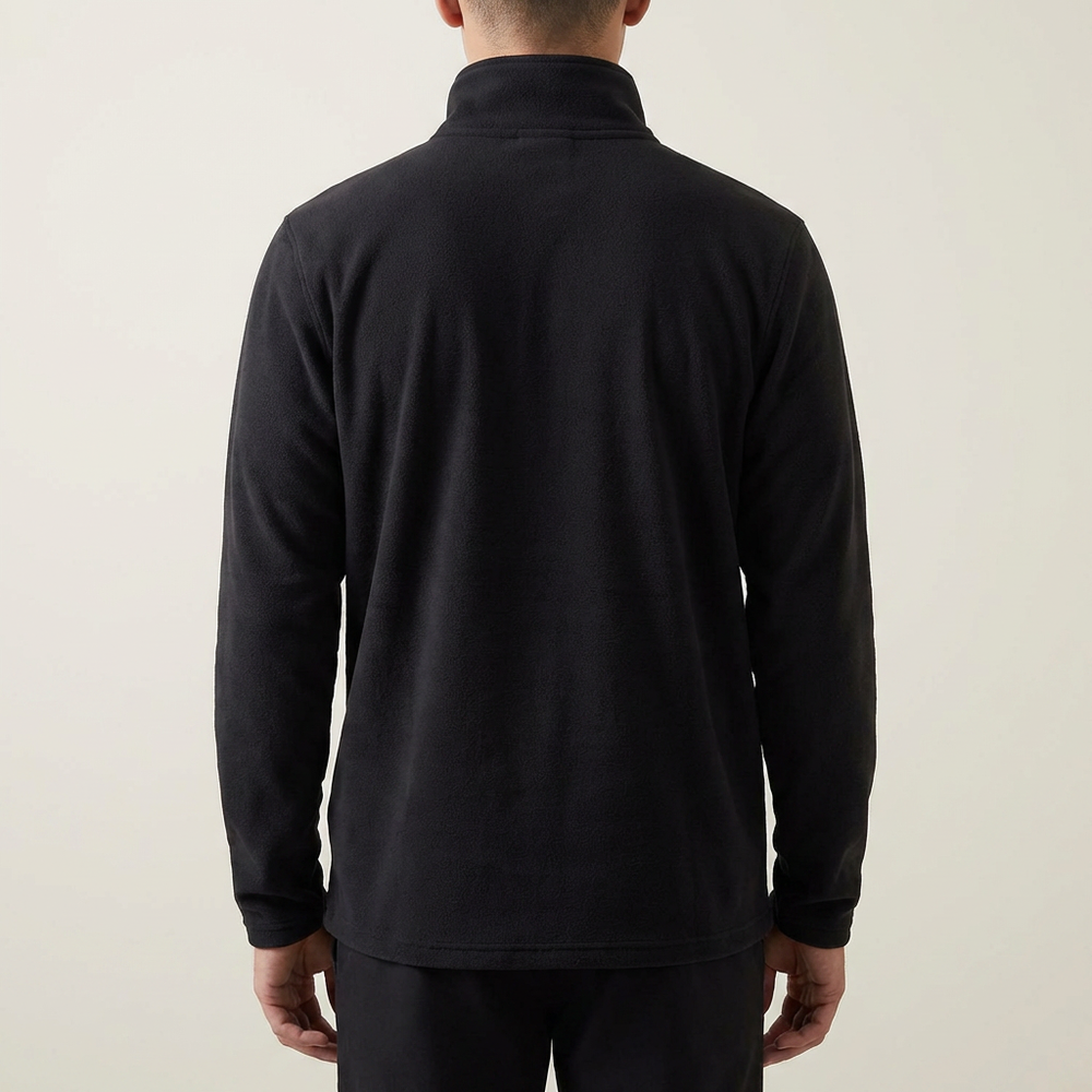 thenorthfacewomensglacierfleece14zipjacket - clothing_back_model